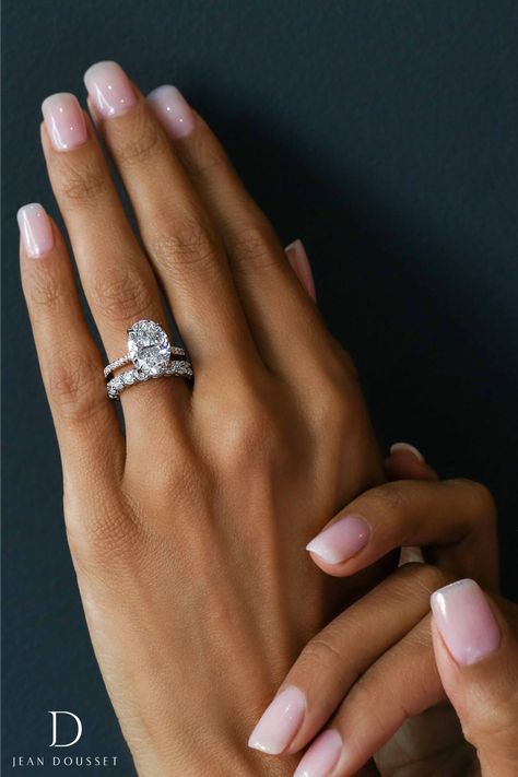 Dainty Nails, Engament Rings, خواتم خطوبة, Eternity Band Set, Curated Closet, Ring Inspiration, Celebrity Engagement Rings, Oval Engagement, Dream Engagement