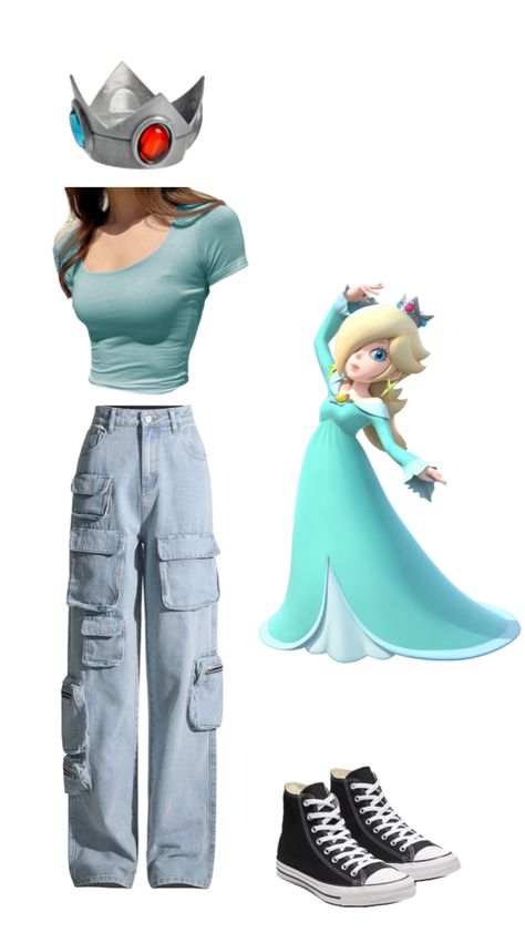 Rosalina Costume, Princess Rosalina, Costume Outfits, Cool Outfits, Mario, Outfit Inspo, Halloween, Disney