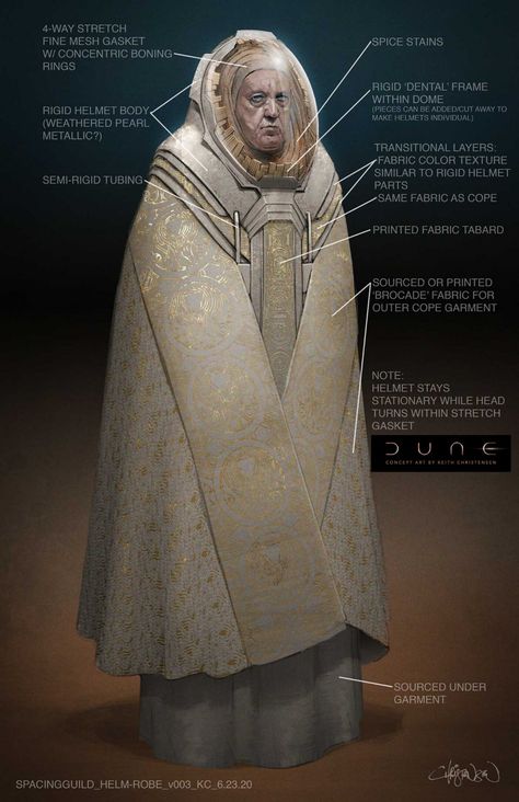 ‘Dune’ Concept Artist Shares “Surreal” Experience - Dune News Net Ragnar Costume, Dune Concept Art, Witcher Armor, Custom Costumes, Historical Artwork, Concept Artist, Create Words, Man Of Steel, Character Design References