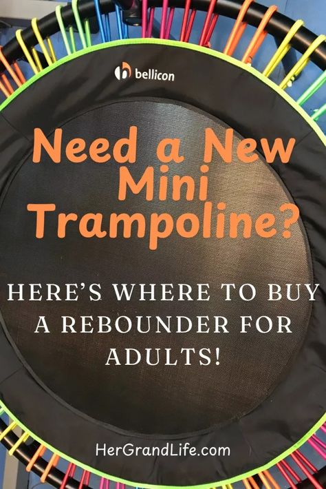 Need a New Mini Trampoline? Here's Where to Buy a Bellicon Rebounder for Adults Rebounding Trampoline, Bellicon Rebounder, Month Workout Challenge, Rebounder Trampoline, Rebounder Workouts, Coping With Loss, Mini Trampoline, Keep Fit, Life Blogs