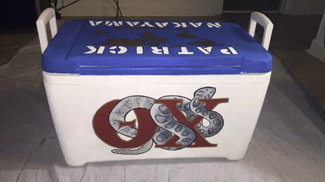 Theta Chi Formal Cooler, Theta Chi Cooler, Lambda Chi Frat Cooler, Theta Chi Frat Cooler, Formal Cooler Ideas Fraternity, Frat Coolers Lambda Chi Alpha, Theta Chi Fraternity, Beer Pong Table Diy, Nola Cooler