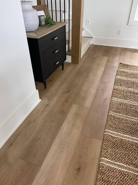 Medium Dark Vinyl Plank Flooring, Twelve Oaks Vinyl Flooring Art District, Cool Brown Flooring, Medium Light Wood Floors, Ash Brown Hardwood Floors, Medium Brown Luxury Vinyl Plank Flooring, Wood Vynil Flooring Ideas, Medium Toned Wood Floors, Medium Brown Wood Floors Living Rooms