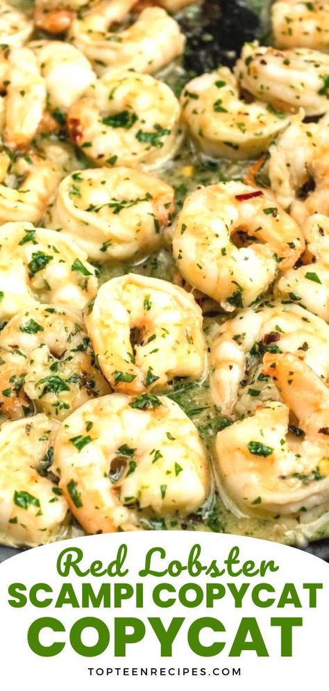 This is the easiest and tastiest way to eat shrimp. To me, there is nothing better than garlic shrimp with lemon and butter sauce. Red Lobster Shrimp Scampi Recipe, Red Lobster Shrimp Scampi, Shrimp With Lemon, Red Lobster Shrimp, Ways To Cook Shrimp, Cook Shrimp, Shrimp Scampi Recipe, Seafood Pasta Recipes, Scampi Recipe