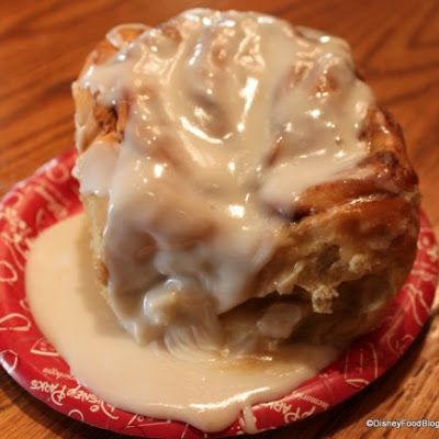 Disney Recipe from the Vault: Cinnamon Rolls from Main Street Bakery in Magic Kingdom @keyingredient #cheese Bakery Cinnamon Rolls, Disney Food Blog, Cinnamon Rolls Recipe, Sweet Roll, Food Blogs, Cinnamon Buns, Disney Food, Cinnamon Roll, Magic Kingdom