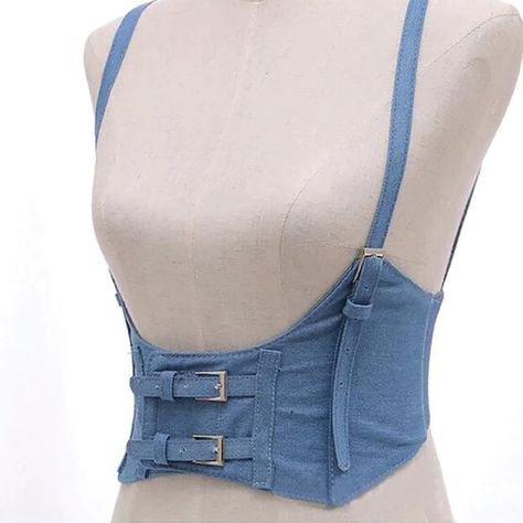 Bodice Pattern Free, Steampunk Outfits Women, Corset Belts, Punk Jeans, Strap Harness, Sewing Sleeves, Corset Sewing Pattern, Bodice Pattern, Denim Belt