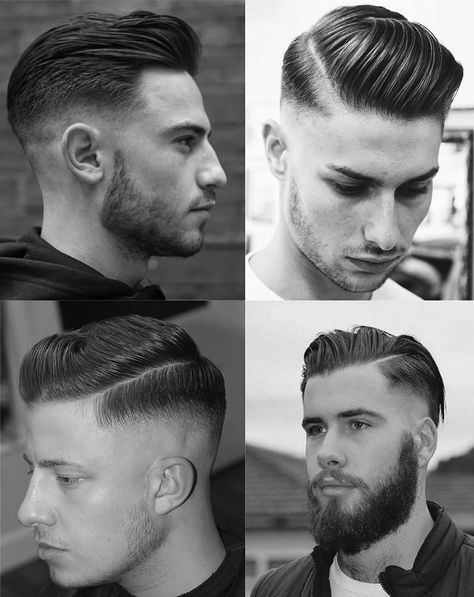 Mens Comb Over Haircut, Mid Fade Comb Over, Comb Over Fade Haircut, Bad Beards, Short Comb Over, Low Maintenance Short Haircut, Comb Over Fade, Haircuts To Try, Comb Over Haircut