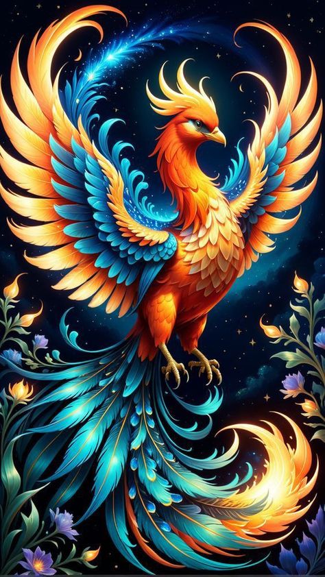 Flying Phoenix Tattoo, Most Beautiful Tattoos, Phoenix Photo, Phoenix Drawing, Xman Marvel, Phoenix Artwork, Phoenix Images, Dragon Phoenix, Dragon Artwork Fantasy