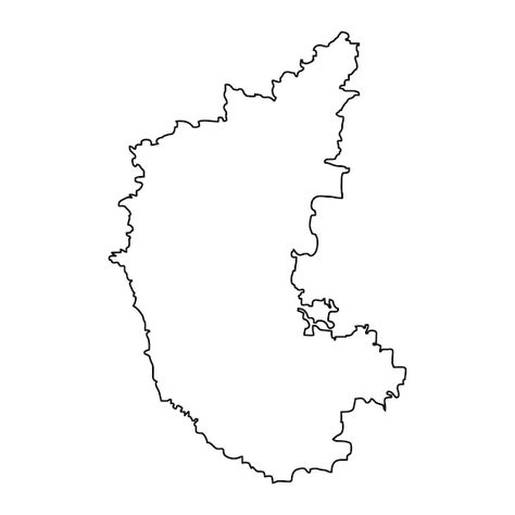 Karnataka state map administrative divis... | Premium Vector #Freepik #vector #state #territory #line-illustration #map-lines Karnataka Map Outline, Karnataka Drawing, Karnataka Map Drawing, Karnataka Map Art, Karnataka Flag, Karnataka Map, Yamaha Modified, Vivekananda Wallpapers, Illustration Map