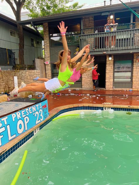 belly flop | pool | swim | summer | neon | friends | party | college | flop | Neon Hot Tub Party, Night Swim Party, Neon Swim Party, Pool Party Neon Night, Pool Party Friends Aesthetic, Party College, Neon Swim, Swim Summer, Swim Party