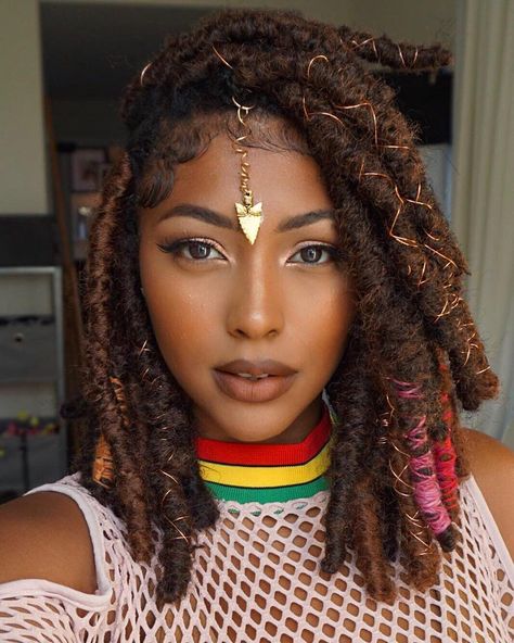 Poc Hairstyles, Bohemian Crochet Hair, Yarn Braids, Beautiful Dreadlocks, Butterfly Locs, Bob Braids, Faux Locs Hairstyles, Afro Punk, Braided Hairstyles For Black Women