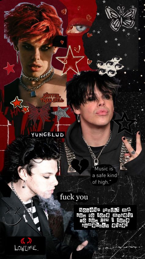 #yungblud #yungbludwallpaper #dominicharrison #dominicharrisonwallpaper #wallpaper #music #poppunk #punk #emo #yb #bhc #blackheartsclub Anime Couples Sleeping, Yungblud Aesthetic, Yungblud Wallpaper, Singer Pictures, Emo Pfp Aesthetic, Rock Collage, Gothic Characters, Tablet Wallpapers, Emo Princess