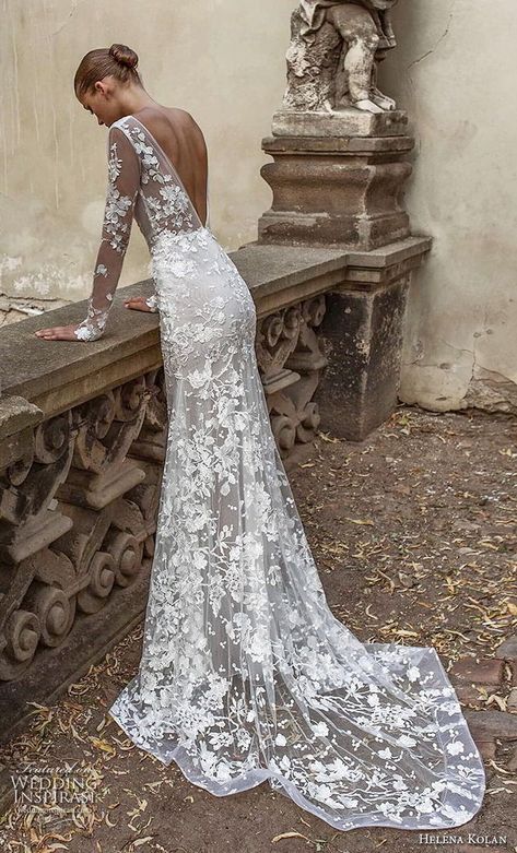 Wedding Dress Backless, Silver Bridesmaid Dresses, Western Wedding Dresses, Wedding Inspirasi, Dress Backless, Backless Wedding, Beauty Dress, A Line Wedding Dress, Backless Wedding Dress