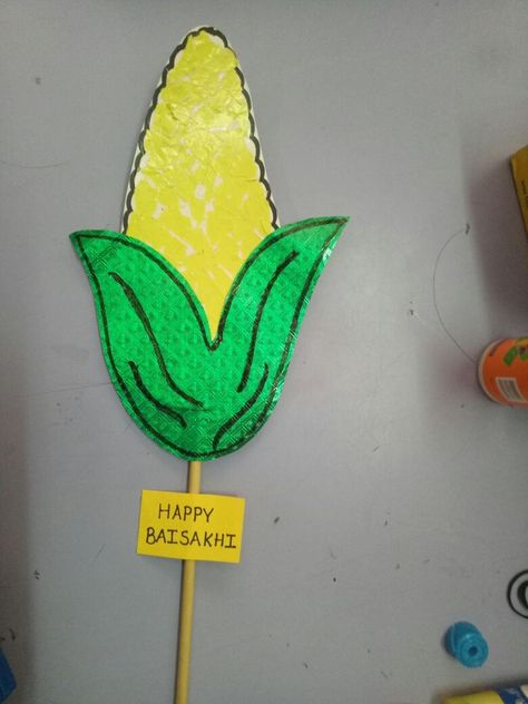 Vaisakhi Activity For Kindergarten, Baisakhi Craft For Preschool, Baisakhi Crafts For Kindergarten, Baisakhi Activity For Kids, Basant Panchami Activity For Kids, Baisakhi Activity For Kindergarten, Vaisakhi Activities, Basant Panchami Craft For Kids, Baisakhi Craft