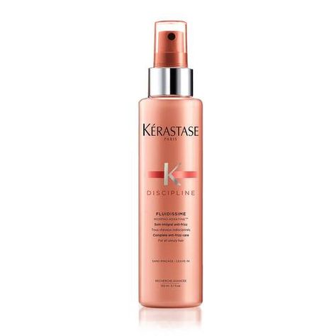 Discipline Fluidissime Anti-Frizz Hairspray | Kérastase Kerastase Discipline, Anti Frizz Spray, Unruly Hair, Air Dry Hair, Hair Mousse, Sulfate Free Shampoo, Frizzy Hair, Heat Styling Products, Anti Frizz Products