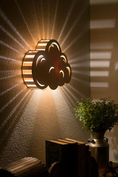 Cloud Night Light Wooden Wall Hanging Bedside Lamp | Etsy Hanging Bedside Lamps, Night Nursery, Cloud Decor, Cloud Night, Kids Lamp, Cloud Wall Hanging, Cloud Night Light, Luminaire Original, Light Night