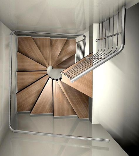 سلالم حلزونية, Spiral Stairs Design, Small Staircase, Stairs Design Interior, Diy Staircase, Building Stairs, Loft Stairs, Stairs Architecture, Stairway Design