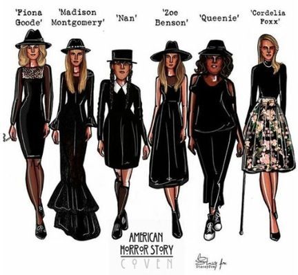 Coven Outfits Modern Witch, Coven Outfit Ideas, American Horror Story Coven Costume, Haunted Soiree Outfit, American Horror Story Coven Outfits, Coven Ahs Outfits, Coven Costume Ideas, Ahs Coven Costume, Coven Witches Costume