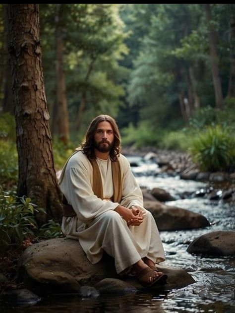 Jesus Comforting Pictures, Jesus Comforting, Precious Jesus, Jesus Love Images, Jesus Our Savior, Jesus Christ Painting, Jesus Artwork, Pictures Of Christ, Jesus Christ Artwork