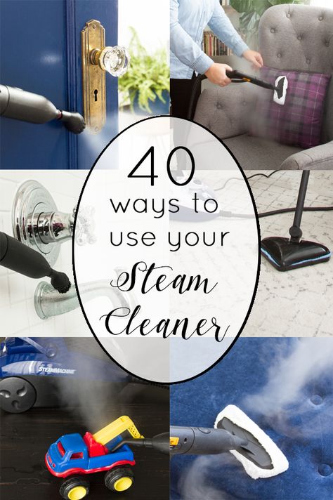 40+ Ways to Use A Steam Cleaner! #steamcleaner #steamclean #steam #cleaningtips #cleaning #deepcleaning Best Steam Cleaner, Clean Hacks, Steam Machine, Deep Cleaning House, Cleaning Painted Walls, Steam Cleaner, Steam Mop, Deep Cleaning Tips, Cleaning Walls