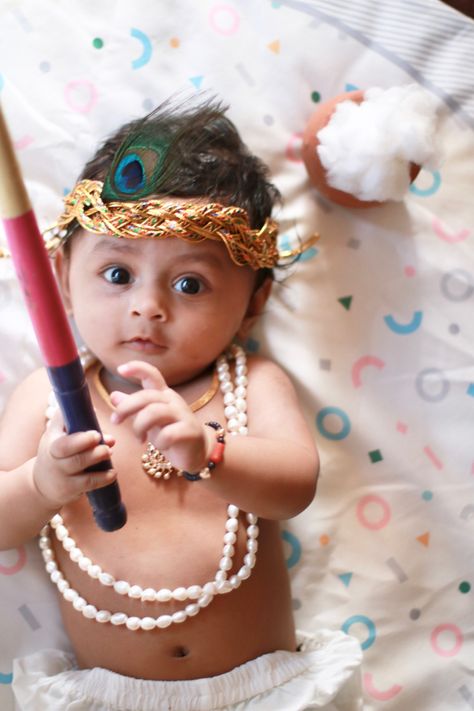 Krishna Astami Baby Photos, Baby Kanha Photo Shoot, Krishna Theme Photoshoot, Krishna Jeyanthi Baby Shoot, Krishna Ashtami Baby Photoshoot, Krishnashtami Baby Photoshoot, Krishna Jayanthi Baby Photoshoot, Little Krishna Photoshoot, Krishnastami Baby Photoshoot