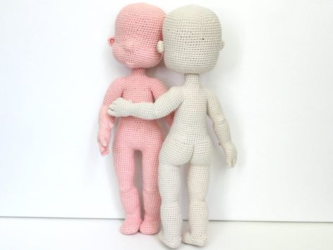 Body Crochet Pattern, Doll Body Pattern, Crochet Bodies, Body Pattern, Doll Crochet Pattern, Modern Crochet Patterns, Basic Crochet, Crochet Pattern Amigurumi, Doll Crochet