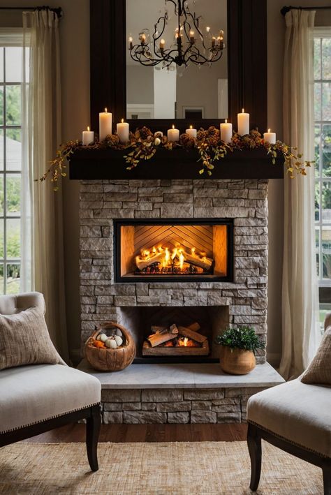 Fall Furniture , Autumn Cozy Fall ,Decor Easy Fall ,
Decor Neutral Fall ,Decor Fall ,Decor Inspiration ,Fall Decor Ideas Autumn Fireplace Decor, Autumn Fireplace, Fireplace Decor Ideas, Fireplace Cozy, Fall Mantel Decor, Fireplace Decorations, Neutral Wall Colors, Ad Inspiration, Halloween Bedroom Decor