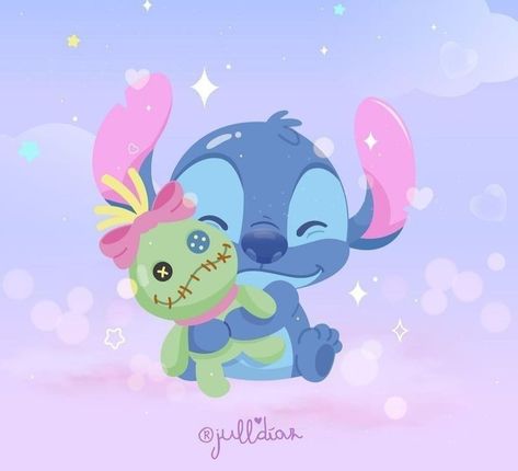 Widget Cute, Toothless And Stitch, Stitch Wallpaper, Wallpaper Widget, ليلو وستيتش, Lilo And Stitch Drawings, Images Disney, Cute Disney Drawings, Stitch Drawing