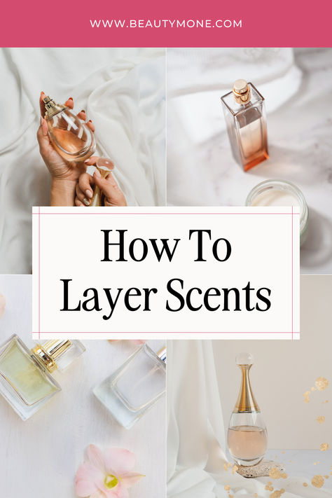 Layering fragrances also means creating a unique, personal scent, which can be fun if everything goes well. If the notes don’t necessarily match, it can be less fun for the nose, haha. Again, no worries because in today’s post, I’m going to share how to layer scents like a pro! How To Mix Perfume, How To Layer Body Scents, How To Layer Perfume And Lotion, Eilish Perfume Layering, Layering Scents Fragrance, How To Layer Scents, Scent Layering Combo, Mixing Perfumes, How To Layer Perfume