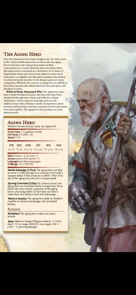 Dnd Monsters Concept Art, Statblock 5e, Dnd Homebrew Monsters Humanoid, Dnd Npc Stat Blocks, Goblin King Dnd, D&d Npc Ideas, Npc Stat Block, Dnd Npc Characters, Dnd Army