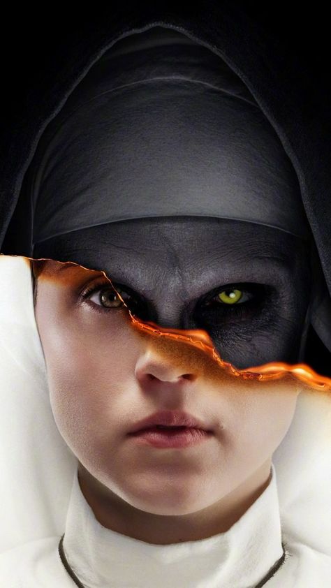 The Nun Movie, Nun Movie, The Nun 2, Portrait Photography Lighting, The Nun, Avatar Picture, Scary Wallpaper, Drawing People Faces, Horror Movie Icons