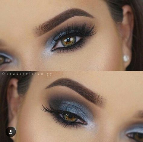 Grey Blue Eyes, Huda Beauty Lashes, Best Wedding Makeup, Makijaż Smokey Eye, Natural Wedding Makeup, Makeup Wedding, Trendy Makeup, Smokey Eyes, Eye Makeup Tips