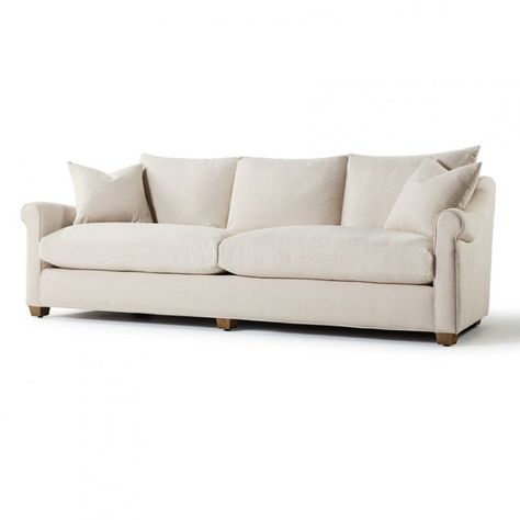 Celeste Sofa - Tribecca-Natural2 Natural Living Room, Rolled Arm Sofa, Weathered Oak, Comfortable Sofa, Back Pillow, Slipcovered Sofa, Room Set, Fabric Sofa, Living Room Sets