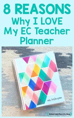 Binder Organization School, Erin Condren Teacher Planner, Planner School, Diy School Organization, Teacher Lesson Planner, Teacher Planning, Teacher Lessons, Teacher Binder, Planner Tips