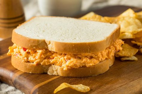 Spicy Pimento Cheese, Pimento Cheese Sandwich, Pimento Cheese Recipe, Pimento Cheese Sandwiches, Homemade Pimento Cheese, Pimento Cheese Recipes, Cheese Sandwich Recipes, Michelin Star Chef, Augusta National