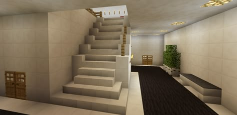 Minecraft Stairs Staircase Staircase Minecraft, Minecraft Stairs, Minecraft Staircase, Mansion Minecraft, Case Minecraft, Minecraft Mansion, Bangunan Minecraft, Minecraft Modern, Easy Minecraft Houses