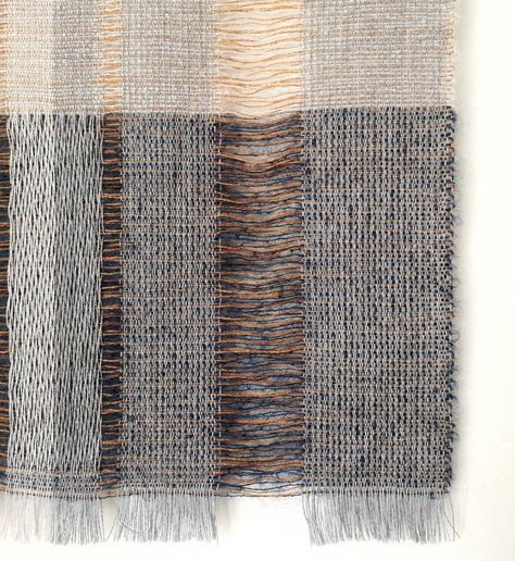 Charlotte Wakefield — warp and weft Studio Interview, Fall Back In Love, Ocean Projects, Weaving Book, Long Weave, Warp And Weft, Weaving Designs, Tapestry Art, Hand Woven Textiles