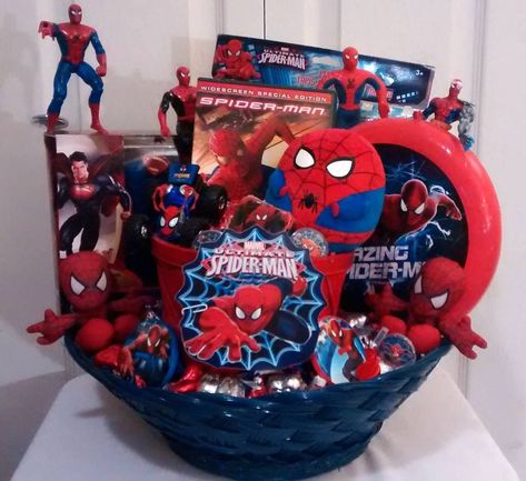 Tutu Easter Basket, Spiderman Room, Spiderman Gifts, Spiderman Theme, Birthday Basket, Disney Easter, Creative Gifts For Boyfriend, Spiderman Pictures, Easter Basket Diy