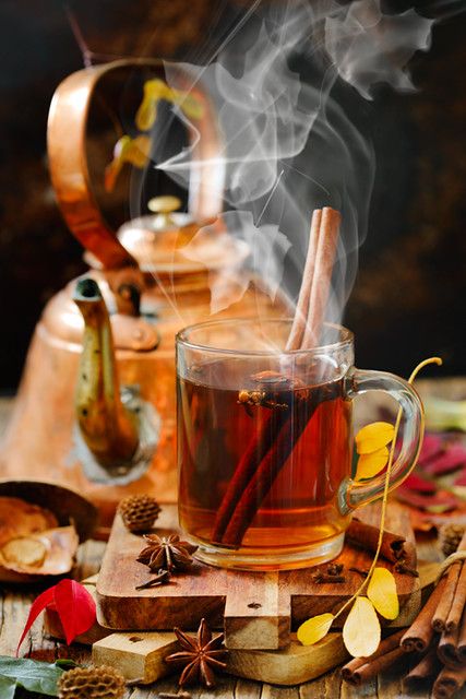 Autumn tea | Anjelika | Flickr Cinnamon Tea Recipes, Honey Tea Recipe, Morning Wellness Routine, Morning Wellness, Tea Health, Medicinal Tea, Cinnamon Tea, Tea Health Benefits, Autumn Tea