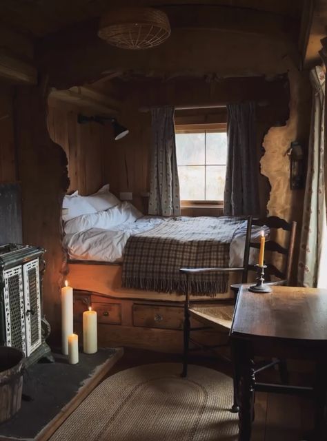 James Lloyd, Lloyd Cole, Log Cabin Interior, Cabin Aesthetic, Cosy Room, Cabin Interiors, Log Burner, Small Cabin, Cabin Life