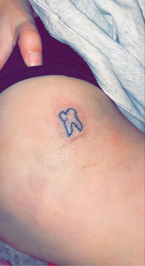 Tooth Stick And Poke Tattoo, Fish Stick And Poke, Simple Stick And Poke, Tattoos Stick And Poke, Tooth Tattoo, Stick Tattoo, Stick And Poke Tattoo, Stick N Poke, Fish Sticks