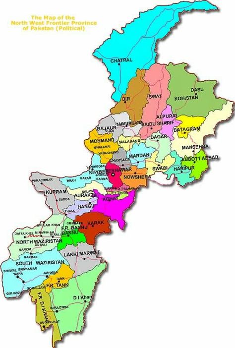 KPK Pashtun Culture, Geography Vocabulary, Pakistan Map, Beautiful Pakistan, Infographic Map, Leadership Books, Asia Map, Geography Map, Khyber Pakhtunkhwa