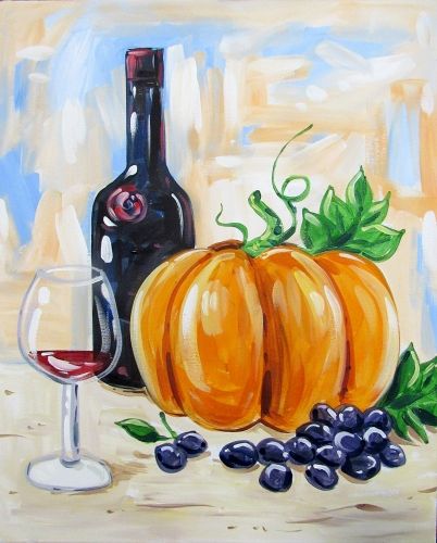 Paint Nite events near Seattle, WA, United States | Paint Nite Fall Paint Party, Thanksgiving Paintings, Thanksgiving Painting, Thanksgiving Art Projects, Beyond Paint, Fall Afternoon, Topanga Canyon, Wine Painting, Painting Series