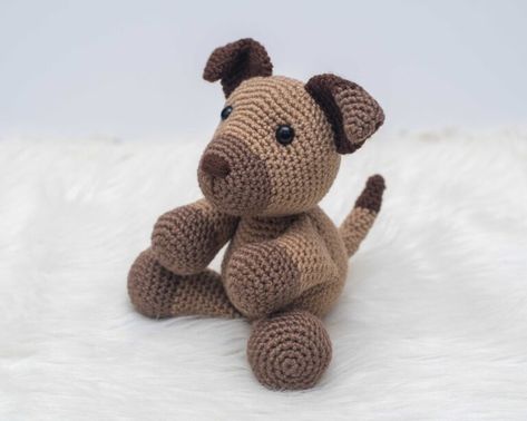 Dog Amigurumi Free Pattern, Amigurumi Dog Pattern, Crochet Turtle Pattern, Dog Crochet Pattern, Dog Amigurumi, Amigurumi Dog, Crochet Baby Sweaters, Dog Crochet, Crochet Dog Patterns