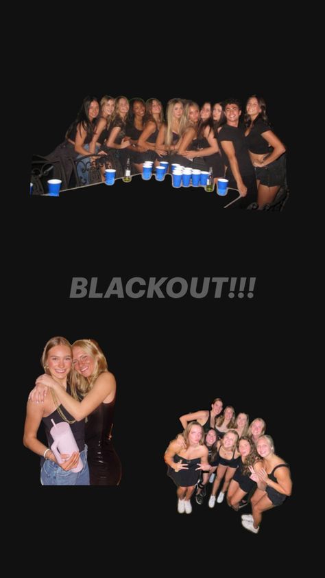 Blackout Party, Theme Party, Party Themes, Black