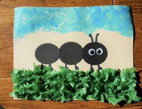 Pin by Hope Huber on Spring preschool | Preschool art projects, Ant crafts, Insect crafts Insect Crafts Preschool, Ant Craft, A Letters, Ant Crafts, Ant Art, Bug Activities, Insects Preschool, Craft For Preschoolers, Preschool Art Projects