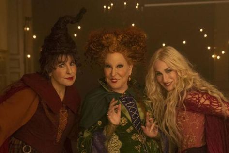 Kathy Najimy, Tony Hale, Lilia Buckingham, Hocus Pocus 2, Kenny Ortega, 27 Dresses, Bette Midler, Happy Ending, Sarah Jessica