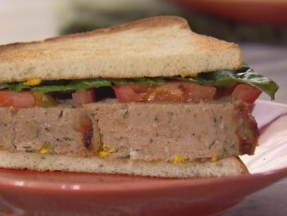 His and Hers Turkey Meatloaf Sandwich Recipe | Trisha Yearwood | Food Network Trisha Yearwood Turkey, Meatloaf Sandwich Recipe, Trisha's Southern Kitchen, Boxed Lunches, Trisha Yearwood Recipes, Meatloaf Sandwich, Boxed Lunch, Turkey Meatloaf Recipes, Trisha Yearwood