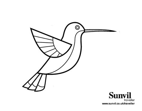 Dibujo de Colibrí para colorear Hummingbird Art, Wood Burning Art, Pencil Art Drawings, Rock Painting Art, Bird Drawings, Embroidery Techniques, Free Clip Art, Coloring Book Pages, Types Of Art