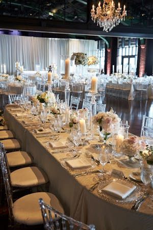 Luminous and Alluring Wedding at Theater on the Lake in Chicago, Illinois | 41 more photos on PartySlate White And Silver Decor, Silver Decor, Pink Accents, Chicago Illinois, First Dance, The Chic, Live Music, Illinois, Blush Pink