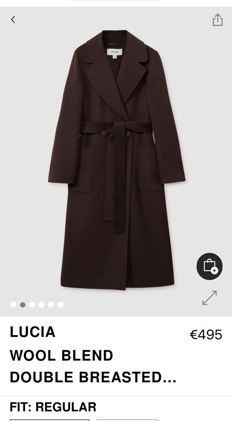 University Vibes, Reiss Coat, Belted Wool Coat, Chanel Loafers, Classy Coat, Max Mara Coat, Winter Suits, Winter Inspo, Long Coats